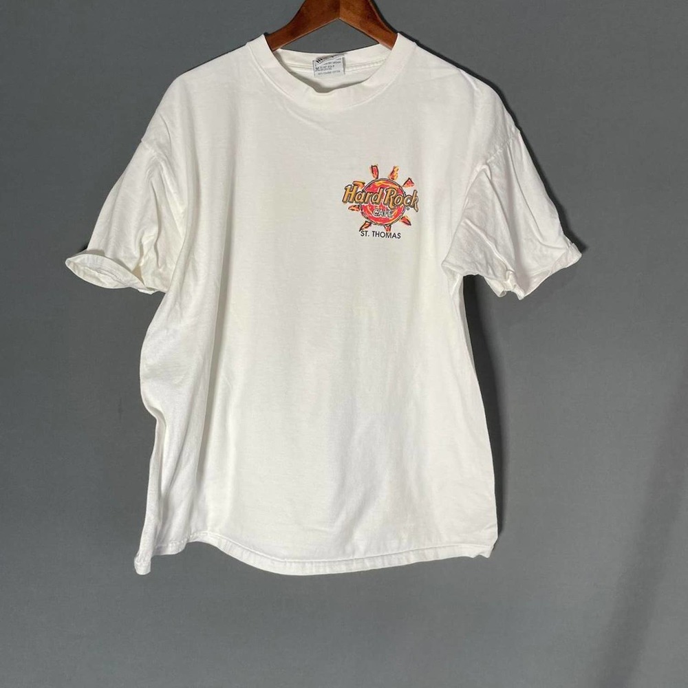 Vintage hard rock cafe st thomas cartoon t shirt
